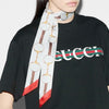 Gucci Horsebit Print Silk Neck Bow 774803 3G009 9077 120704560 [P]