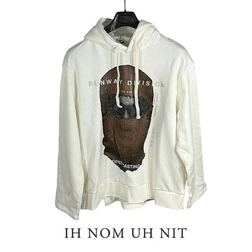 IH NOM UH NIT メンズ カニエ マスク プリンティング フーディ NCW19243 081 151485591