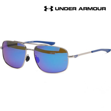 UNDER ARMOUR Sportsonnenbrille Blau Spiegel Wandern Golf Mode 0015GS 010Z0 63658187