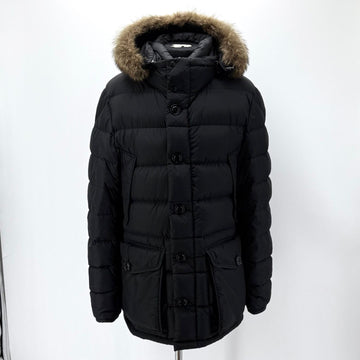 Moncler Coyote Fur Men's Long Padded Jacket 154527390