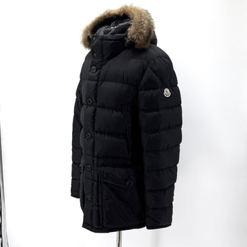 MONCLER モンクレール クルーニー コヨーテ ファー メンズ ロング パディング ジャケット 154527390