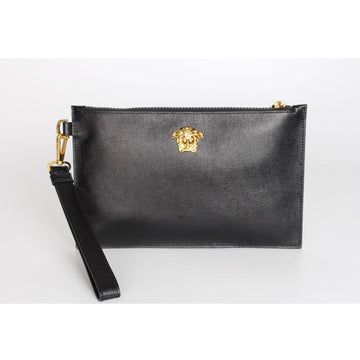 Versace Gold-toned Clutch Black 154527575