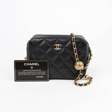 CHANEL Golden Ball Vanity Mini Shoulder Crossbody Bag AP2463 154408354