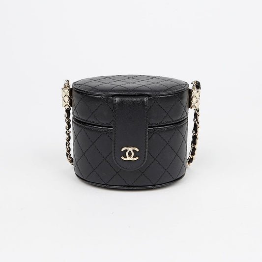 CHANEL Mini Shoulder Cosmetic Case AP1573 154239878 [P]