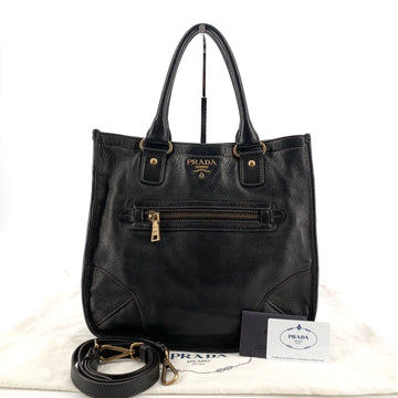 PRADA 金具ロゴトートバッグ ショルダーバッグ br4739 154528356