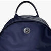 TORY BURCH Nylon-Rucksack mit silbernem Metall-Logo in Marine 173559 405 154528441 [P]