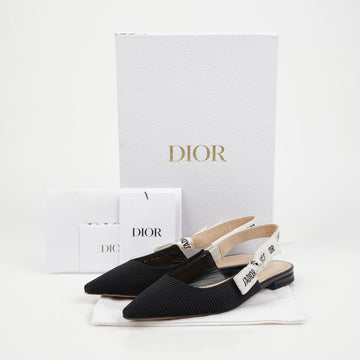Dior Slingback Flat Shoes 34.5 154151169