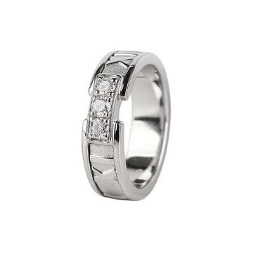 TIFFANY & CO Tiffany Weißgold 3P-Diamant Atlas Ring 49 36691-2 154530493