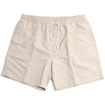 Brunello Cucinelli Embroidered Logo Swim Shorts Beige MW817043Y CUV58 154583971