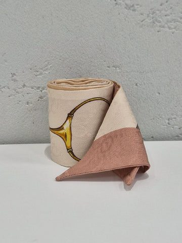 GUCCI Satin Pferdebit Light Pink Bando 774803 154591273