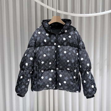 Louis Vuitton Down Padding Jacket with Paint Dots - Size 52 154606194