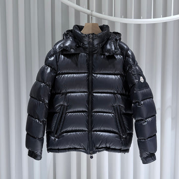 Moncler Maya Guiboto Black Down Jacket (Size 4) 154607057