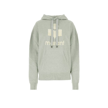 ISABEL MARANT ロゴフーディライトブルーエクリュ 153854270