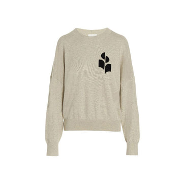 Isabel Marant Logo Knit Light Gray 153211114