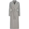 MaxMara Long Coat in Soft Grey Melange 153212704 [P]