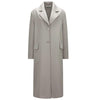 MaxMara Single Coat in Cream 2419901011 001 153212686 [P]