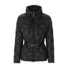 MaxMara Belted Quilted Padded Jacket Black 2619481024 002 153212616 [P]