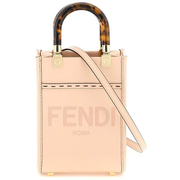 FENDI Minitasche mit Logo Sunshine 25SS in Hellrosa 8BS051 ABVL F14N1 152242110