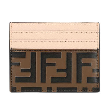 Fendi 25SS FF Motif Cardholder Brown Light Rose 8M0445 AAII F180F 152242104