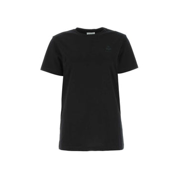 ISABEL MARANT ABY Logo T-Shirt Schwarz TS0070FA A1N98E 01BK 152303634