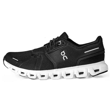 ON-RUNNING Women's Cloud6 Running Sneakers Black White 151783718