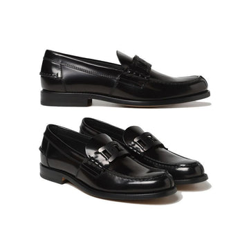 TODS レザー ローファー ブラック 151784587