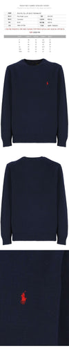 POLO RALPH LAUREN Pony bestickter Strick in Marineblau 151499980 [P]