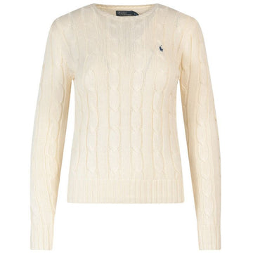 Polo Ralph Lauren Women's Blue Pony Embroidered Knit Cream 211891640 010 151499970