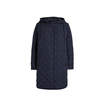 MaxMara Quilted Hooded Jacket Navy 2354910237 016 151008577 [P]
