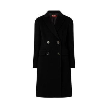 MaxMara MANUEL Wool Coat Black 60161629 013 151008507