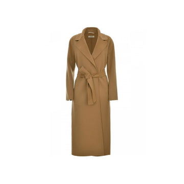 MAXMARA Belted Wool Coat Camel 90160823 045 151008430