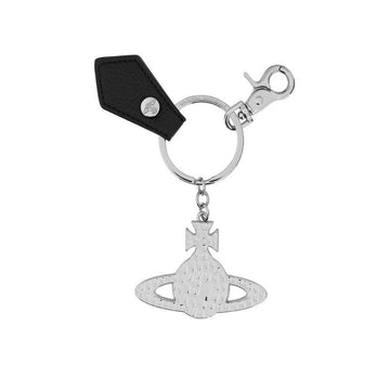 VIVIENNE WESTWOOD 26SS ORB Logo Schlüsselanhänger Schwarz 8203011UU OM0014 N403 150835036
