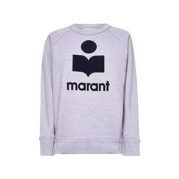 Isabel Marant 26SS MILLYNY Velvet Logo Sweatshirt Dark Navy SW0160FA A1M07E LCDN 150635293