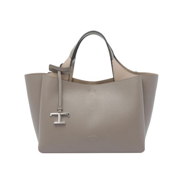 TODS 26SS タイムレス ロゴ ミニ トート ショルダーバッグ カーキグレー XBWAPAFL100 QRI 9O15 150622479