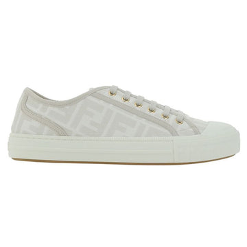 Fendi 26SS Jacquard FF Logo Domino Sneakers White 8E8325 AJZX F1GQF 150552706