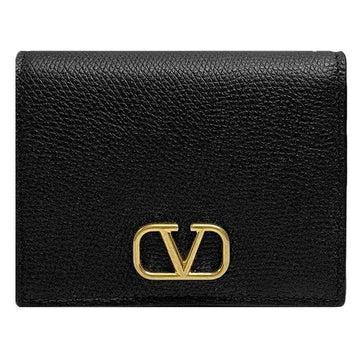 Valentino 25SS V Logo Signature Compact Wallet Black 6W2P0R39 SNP 0NO 150553857