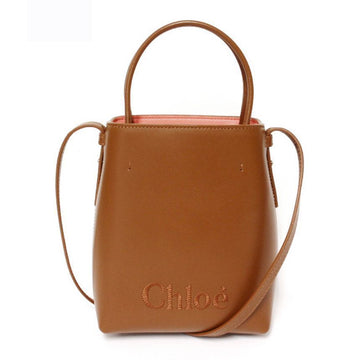 CHLOE Mikrotaschen mit gesticktem Logo in Karamell, 25FW CHC23UP873I10 247 150473780
