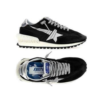 GOLDEN GOOSE 25FW レディース ランニング マラソン M2000 スニーカー ブラックシルバー GWF00684 F005675 90179 150479871