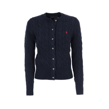 POLO RALPH LAUREN Klassische Strickjacke mit Pony-Stickerei Navy 211971868 008 150392057
