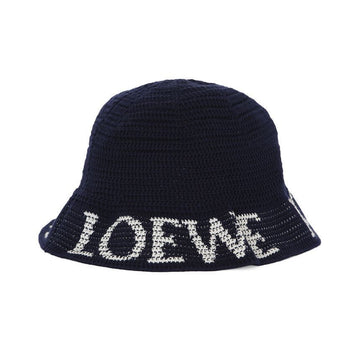 LOEWE ニットクロシェバケットハット 151331874