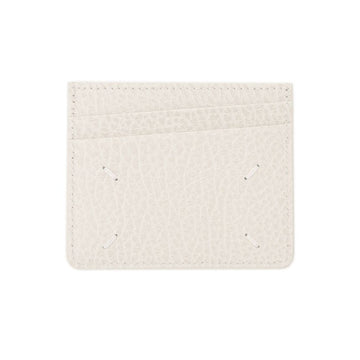 MAISON MARGIELA カードケース スティッチロゴ ホワイト P4455 T2003 150393373