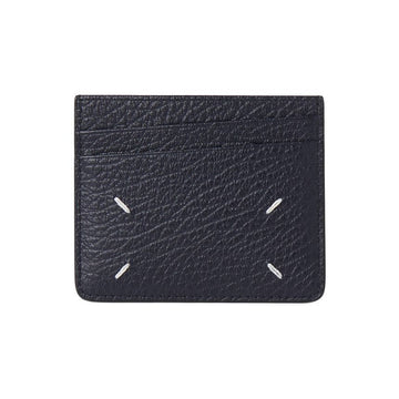 Maison Margiela Stitched Logo Card Holder Navy 150393371