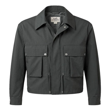 Hermes Men's Zipped Windbreaker Jacket 154621172