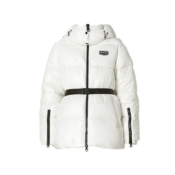 DUVETICA ベルト付きパディングジャケット ホワイト VDDJ02426K0001 WHS 149435992