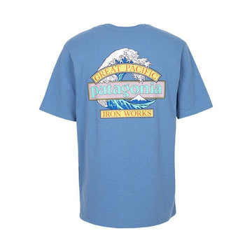Patagonia Great Waves Responsibili-Tee Men's Short Sleeve T-Shirt 37873 SHRB 154655475