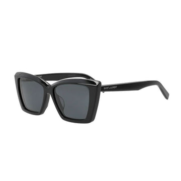 SAINT LAURENT キャットアイ スクエア アジアンフィット サングラス 657F-001 144734674