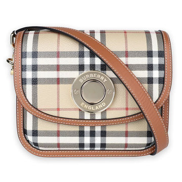 Burberry Women's Vintage Check Elizabeth Crossbody Bag (Beige) 8071356 14323 132251956