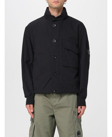 CP COMPANY ProTek Knopf Hoodie Jacke 18CMOW008A 110264A 999 151056323