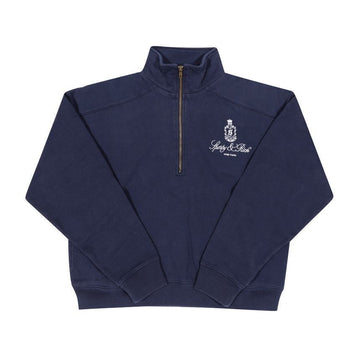 SPORTY & RICH DUNKELBLAU Damen Sweatshirt 151112342