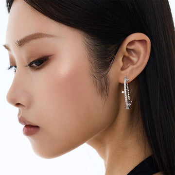 MSGRN  Cross Hoop Earrings 154657768